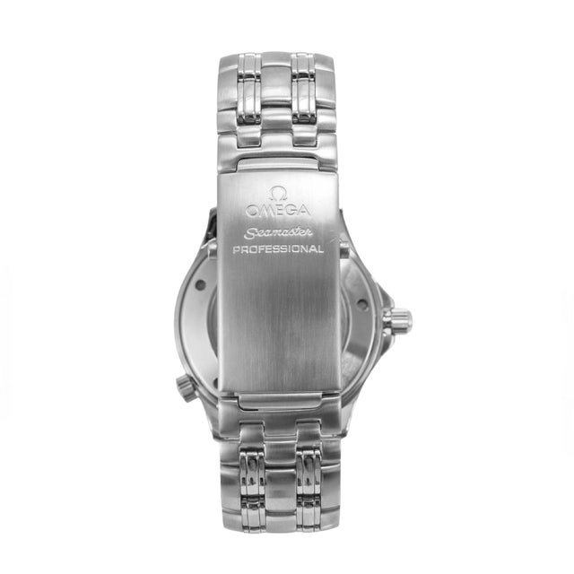 Omega Seamaster Diver 300m 41mm 2221.80 Blue Dial Stainless Steel Quartz Watch For Sale In Houston - Image 6 of 9