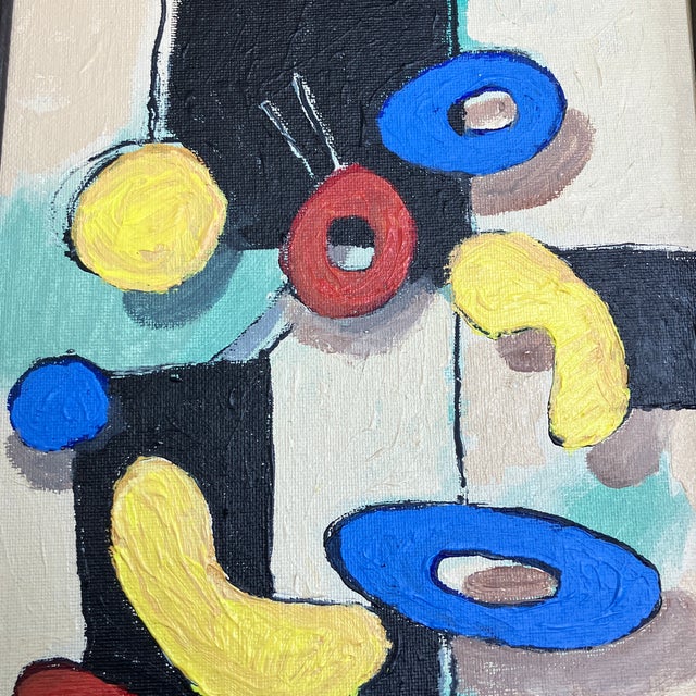 Abstract Contemporary Original Abstract Painting by Stephen Heigh “Balance” For Sale - Image 3 of 4