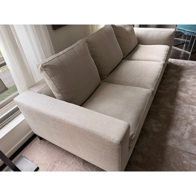 Rodolfo Dordoni Minotti Anderson Sofa by Rodolfo Dordoni – 97” – Made in Italy For Sale - Image 4 of 6