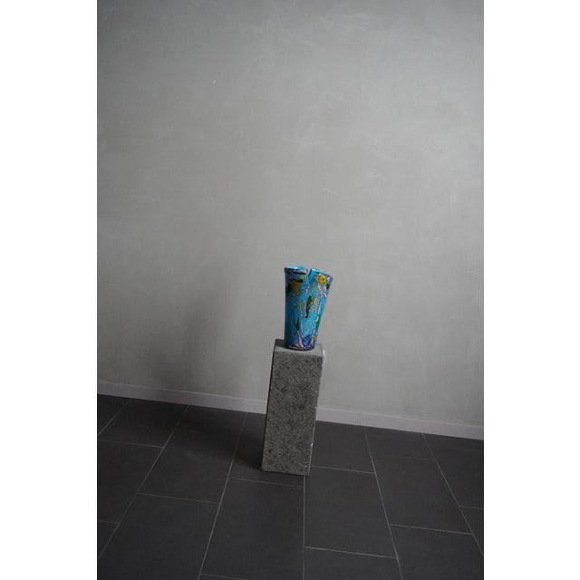Mid-Century Modern Vintage Murano Glass Vase by Seguso, 1950s For Sale - Image 3 of 11