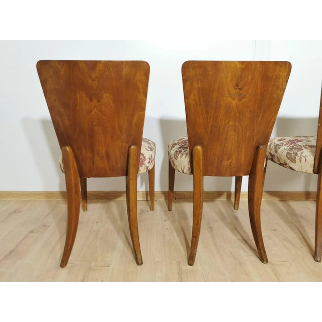 Art Deco Dining Chairs by Jindrich Halabala, Set of 4 For Sale - Image 18 of 18