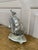 An unusual and beautifully detailed mid-20th century German silver sailing ship nightlight that effortlessly bridges...