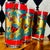 Mid-Century Modern 1960s Americana Gold Eagle Regimental Drum Highball Glasses 22k Vintage Set of 4 For Sale - Image 3 of 11