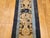 Antique Chinese Peking Runner, Hand-Knotted Wool, Ivory & Navy, 1880s, 2' x 10' For Sale - Image 4 of 9
