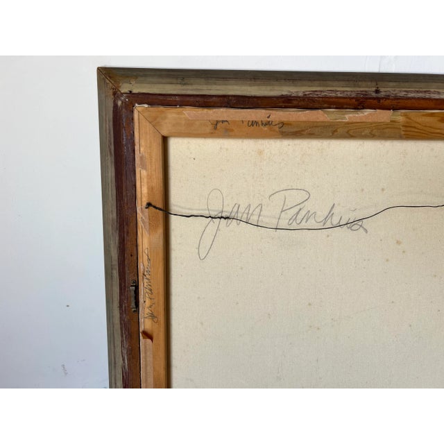 70's Jam Pamhuis Mid-Century Still Life Oil on Canvas Painting For Sale - Image 10 of 12