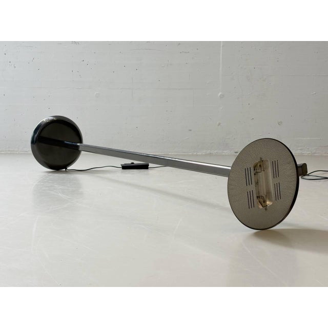 Black EL/82 Floor Lamp by Mauro Marzollo for Tve Milano, Italy, 1980s For Sale - Image 8 of 16