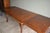 Extendable Table in Walnut with Oak Inlay For Sale - Image 5 of 9