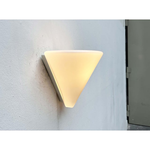 Postmodern T+L Royal Series Typ L 133 Glas Wall Lamp from Keuco, 1980s For Sale - Image 9 of 18