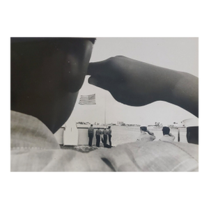1970 Navy Sea Cadet Sailors Black and White Photograph