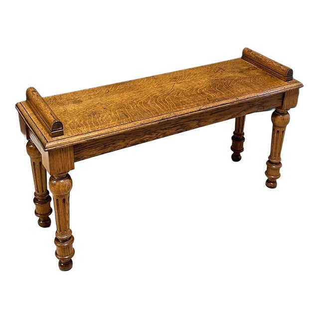 English Victorian Window Seat For Sale