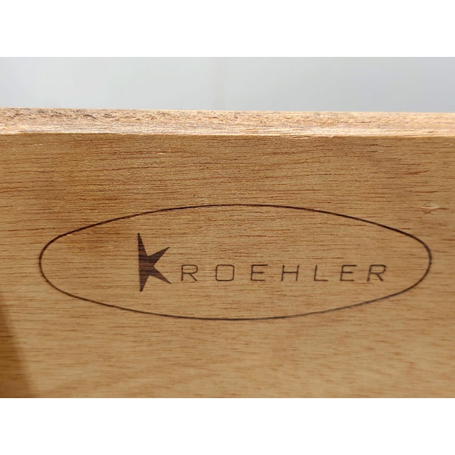 1960s Sculptural Original Mid Century Modern Dressers - Set of 2 For Sale - Image 11 of 16