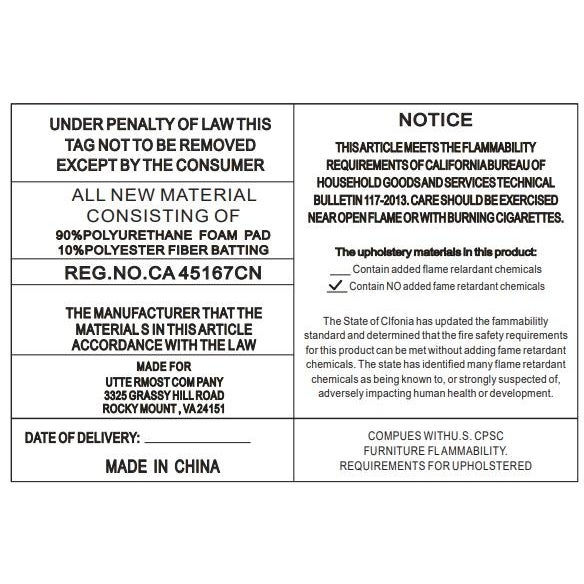 Modern Harbor Flax Dining Chair For Sale - Image 3 of 10