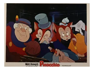 Walt Disney's Pinocchio Lobby Card, USA, 1940