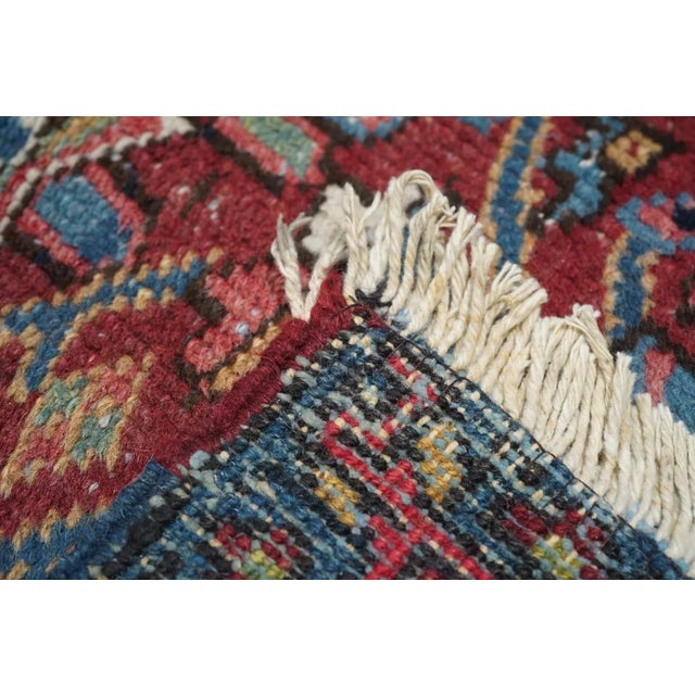 Vintage Heriz Rug 7'3'' x 10'9'' For Sale - Image 11 of 11