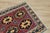 Textile 1970s Scandinavian Style Geometric Design Red Handmade Oushak Kilim Runner Rug For Sale - Image 7 of 12