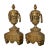 19th Century French Louis XVI Style Chenets, Set of 2 For Sale - Image 3 of 6