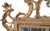 Gold Antique Carved Wooden Framed Mirror, 1800s For Sale - Image 8 of 11
