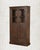 1930s Antique Indian Armoire | Glass Display Cabinet | Vintage Teak Wood Cabinet | Wabi Sabi Decor For Sale - Image 5 of 6