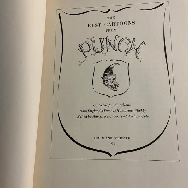 Mid-Century Modern 1952 Best Cartoons From Punch Book For Sale - Image 3 of 12