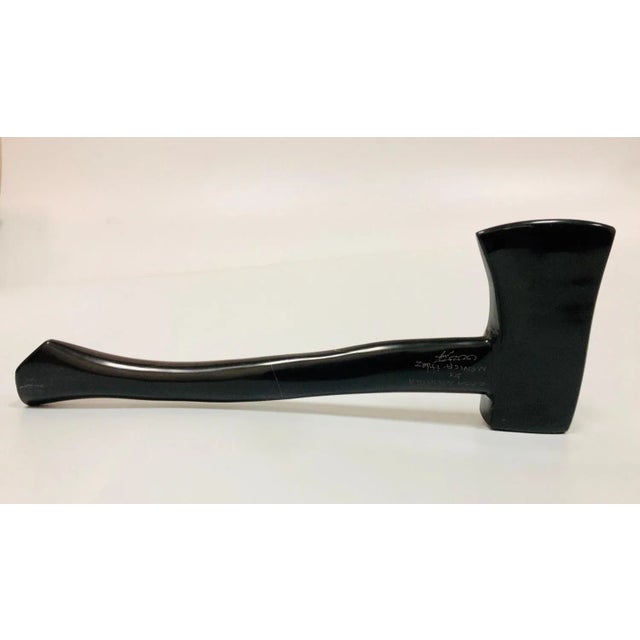 Early 21st Century Kartel, the Axe, Hand Carved Marble Sculpture, Smooth Finish, 2017 For Sale - Image 5 of 5