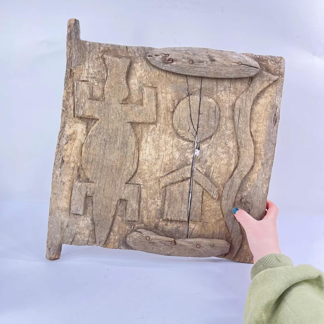 Tan Early 20th Century Dogon Granary Door Mali For Sale - Image 8 of 8