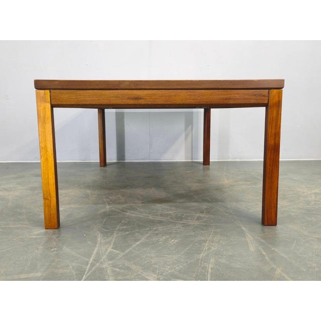 Wood and Tile Coffee Table attributed to Otto Detlefsen for Haslev, 1960s For Sale - Image 11 of 17