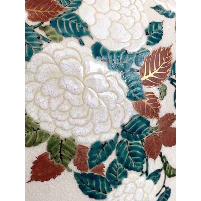 Japanese Ceramic Vase by Ito Tozan I Meiji Period For Sale - Image 12 of 13