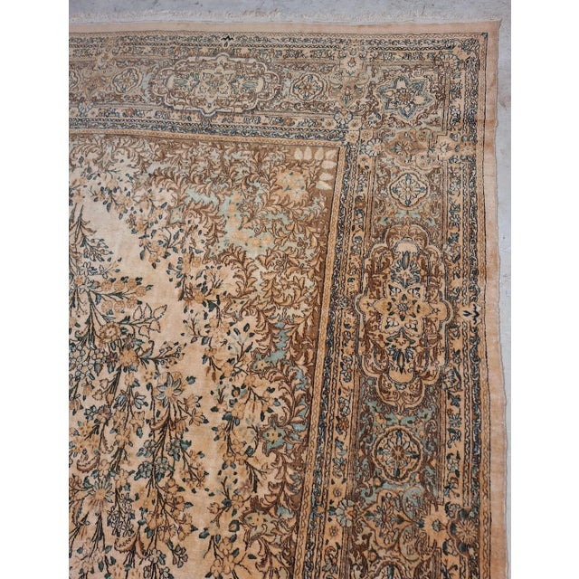1930s Circa 1930 Kerman Rug For Sale - Image 5 of 7