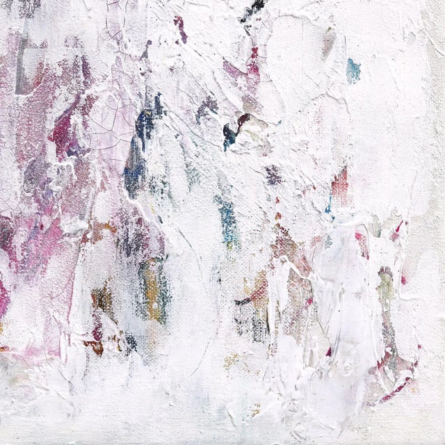 2020s Rapture - Textural Contemporary Abstract Minimalist Painting Original Artwork by Le BohemianMuse For Sale - Image 5 of 9