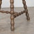 1950s Tall French Wood Tripod Stool For Sale - Image 10 of 11