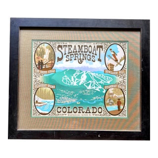 Steamboat Springs Framed Print by Steve Lowtwait For Sale