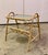 1960s Italian Midcentury Rattan & Bamboo Side Table / Magazine Rack, 1950/60s For Sale - Image 5 of 12