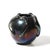 Mid-Century Modern Mid-Century Hand-Blown Murano Iridescent & Black Glass Vase W/ Sculptural Detail For Sale - Image 3 of 14