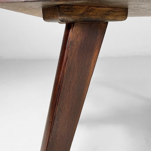Mid-Century Modern Italian Coffe Table in Dark Wood, 1960s For Sale - Image 13 of 15