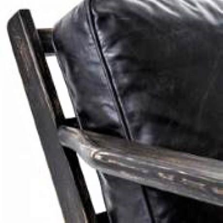 The Baxter is a great design for any interior concept. Produced from a solid wood frame and finished in a black wash...