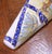 Blue Pair of 19th Century French Porquier-Beau Quimper Faience Wall Vases For Sale - Image 8 of 14