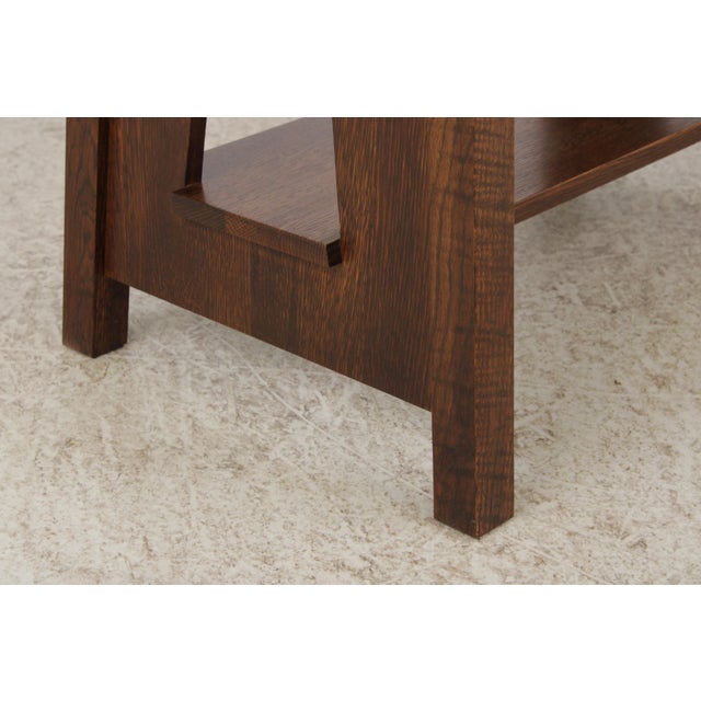 Brown Stickley Mission Oak Oval Table For Sale - Image 8 of 15