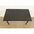1950s John Widdicomb Mid-Century Modern Hollywood Regency Black Lacquer and Brass Console Table, Newly Refinished For Sale - Image 5 of 9