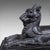 Black Antique Guardian Lion Door Keeper, English, Iron, Mythology, Doorstop, Victorian For Sale - Image 8 of 10