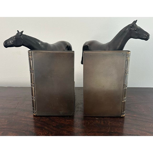 Horse Bookends, a Pair For Sale In Savannah - Image 6 of 12