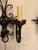 19th Century Iron Two-Arm Sconces, Circa 1890 For Sale In Indianapolis - Image 6 of 12
