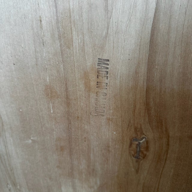 Vintage Teak Wood Gentleman's Chest: McM, Made in Canada For Sale - Image 13 of 14