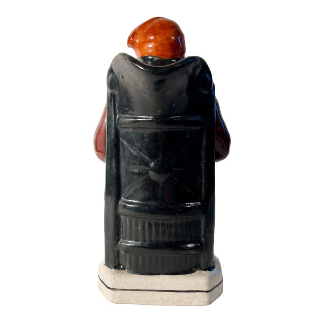 Staffordshire Antique Staffordshire Souter Johnny Toby Jug For Sale - Image 4 of 9