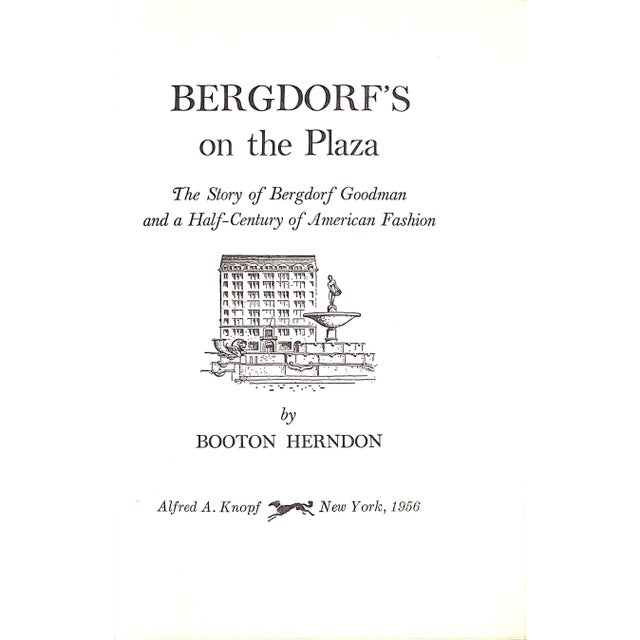 Traditional 1950s Bergdorf's on the Plaza the Story of Bergdorf Goodman and a Half-Century of American Fashion For Sale - Image 3 of 14