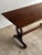 Wood Vintage Old World Architectural Oak Trestle Dining Table For Sale - Image 7 of 17