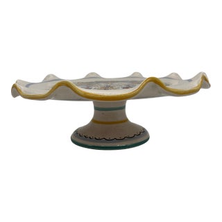 Deruta Italian Cake Plate For Sale