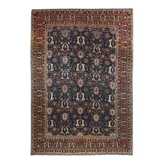 Antique Persian Veramin Rug 7'10'' X 10'5'' For Sale