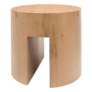 Becki Owens x SURYA Whitly End Table Brown For Sale