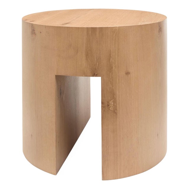 Becki Owens x SURYA Whitly End Table Brown For Sale