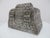 Metal Antique Indian Silver Embossed Flower Scroll Hinged Lid Casket Chest Box For Sale - Image 7 of 11